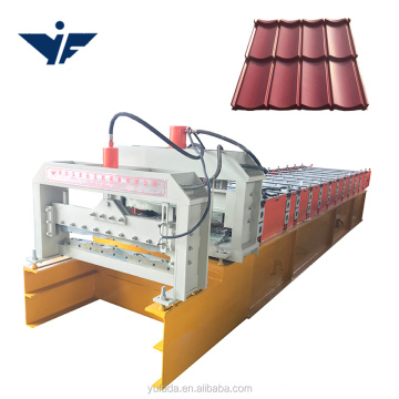 Dachgebrauch und farbige Stahlfliesen -Metalldachautomaten zum Verkauf